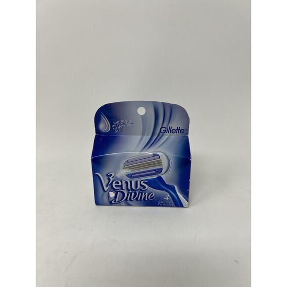 4 Pack of Gillette Venus Divine Cartridge Refills For Razor Blades NEW Rare 2003 - Picture 1 of 3
